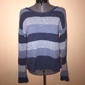 Striped Blue American Eagle Sweater